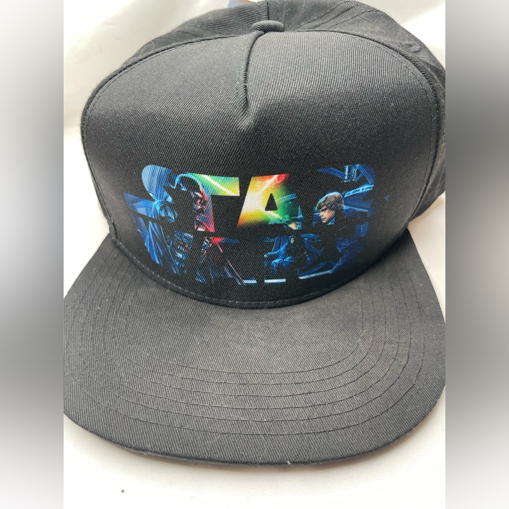 Sz OS youth Star Wars Cap Black Snapback Death Star final Duel Lucas film